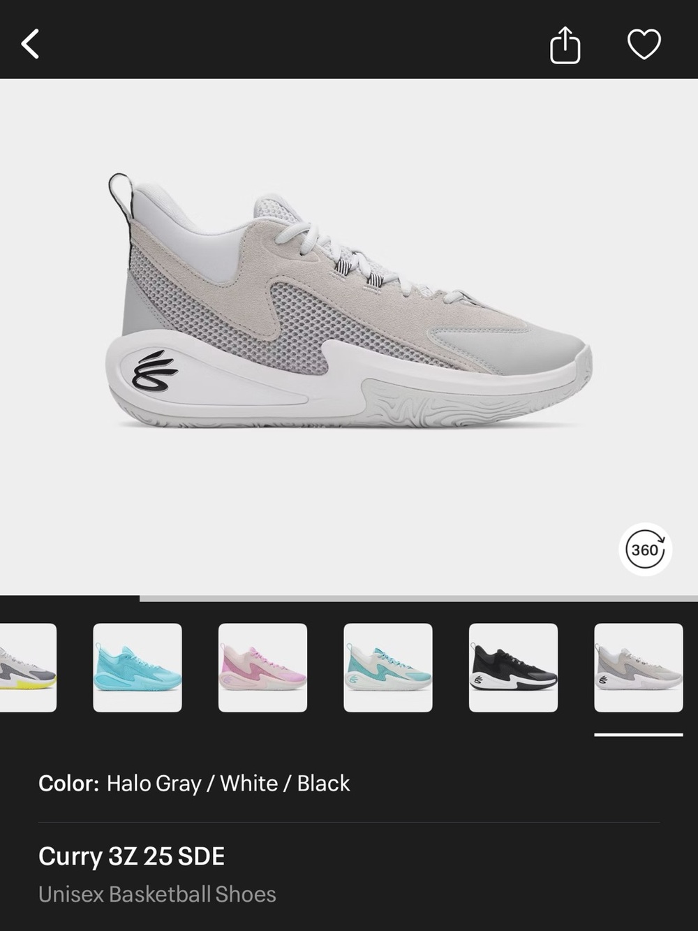 Curry 3Z SDE Unisex Basketball Shoes- 9/10.5